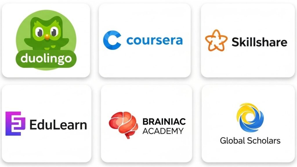 b2c elearning companies recurring payments real-world examples